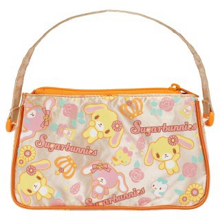 Sanrio 蜜糖兔焦糖兔筆袋筆盒化妝包收納包收納袋隨身包222264【小品館】