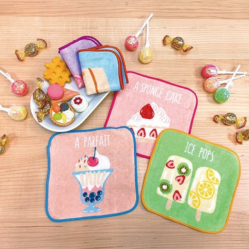 日本丸真 Piccolino迷你小方巾五入組