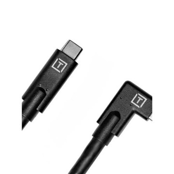 美國TetherTools聯機線USB-C轉雙頭Type-C線纜彎頭相機電腦數據線