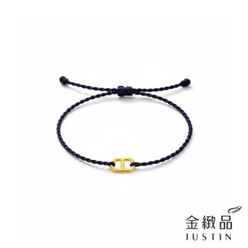 金緻品 黃金蠟繩手鍊 諸事平順 0.07錢