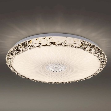 E27、LED 典雅金屬邊吸頂燈  E01-16-24121