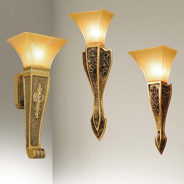 黑色刷金烤漆壁燈 F09-06-74881、74882、74883