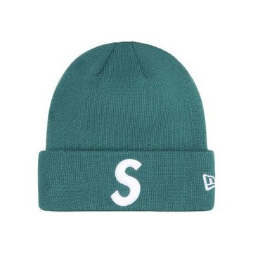 Supreme New Era S Logo Beanie Green 毛帽 綠色 SUP-518 [台灣現貨]