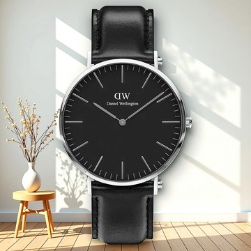 Daniel Wellington DW Classic Sheffield 經典極簡美學手錶 女錶-36mm/銀框 DW00100145