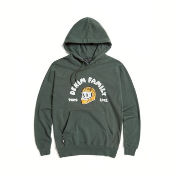 EDWIN｜男裝｜骷髏騎士長袖連帽T恤