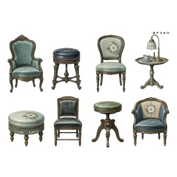 【9 月新品】20-150-0285 裁切紙 幻想復古浪漫喫茶