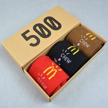 歐美潮牌長筒襪男AJ1倒鉤Travis Scott聯名M三色TS長襪女中筒襪