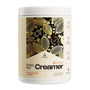 LevelUp 純淨C8草飼奶油防彈即溶粉  548g  1罐  1入