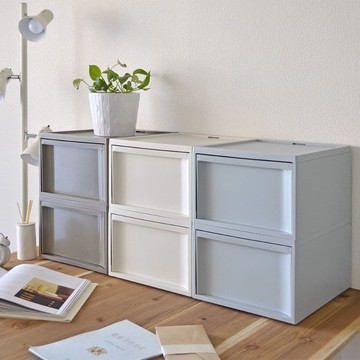 【日本RISU】北歐風堆疊抽屜櫃組 L