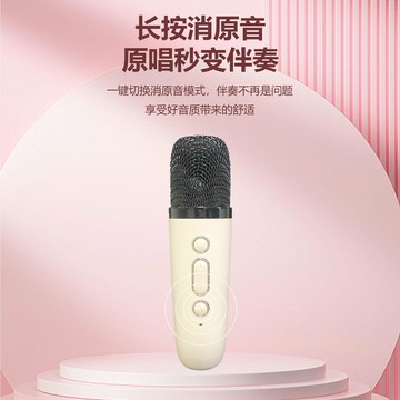 便攜式藍牙音箱家用無線K歌音響帶話筒麥克風戶外唱歌小型家庭KTV【Snowbelle優選】