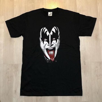 KISS重金屬搖滾樂隊Marilyn Manson瑪麗蓮曼森vintage高街短袖T恤