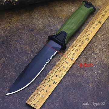 【臺灣熱銷】戶外小刀隨身刀具防身直刀荒野求生野外生存刀露營便攜裝備水果刀