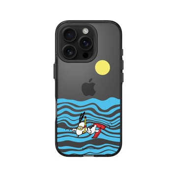 iPhone 16 Pro Clear 酷墨灰 - 史努比 Snoopy - Dive Dog