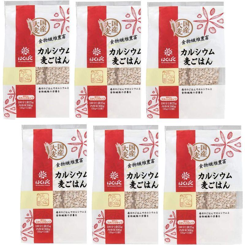 はくばく カルシウム麦ごはん25g(12袋)×12個