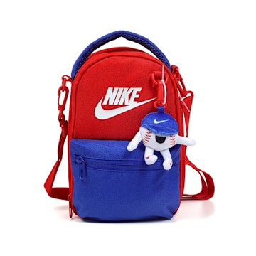 Nike 肩背包 Patch 兒童款 紅 藍 側背包 午餐包 隨行包 小包 包包 童包 NY2523001GS-002