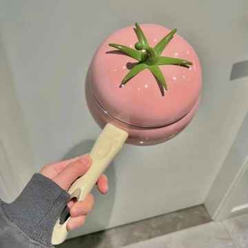 韓式泡面鍋西紅柿番茄炒鍋小奶鍋不粘鍋可愛煮面鍋嬰兒輔食鍋湯鍋
