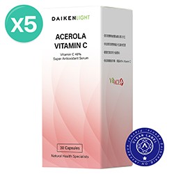 西印度櫻桃維生素C膠囊5入組