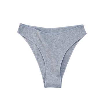 歐美性感純色半包臀奢華三角褲