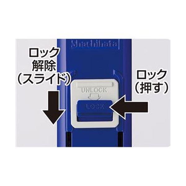 （まとめ）シヤチハタ ワンタッチ式印鑑ホルダーハンコ・ベンリN オレンジ CPHN-A3 1個〔×20セット〕