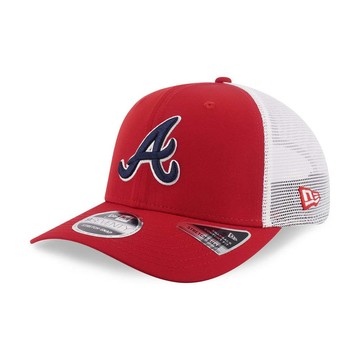 NEW ERA 男女 9SEVENTY TRUCKER  FW26 亞特蘭大勇士 紅 NE15169264