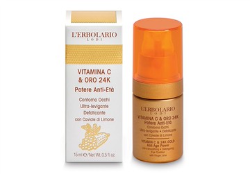 (預購) Lerbolario 蕾莉歐 黃金逆齡眼霜 15ml (LO338)