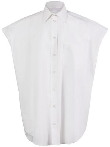 Oversize Cotton Poplin Shirt