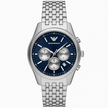 EMPORIO ARMANI Antonio 雋永紳士風格三眼手錶-41mm AR11582