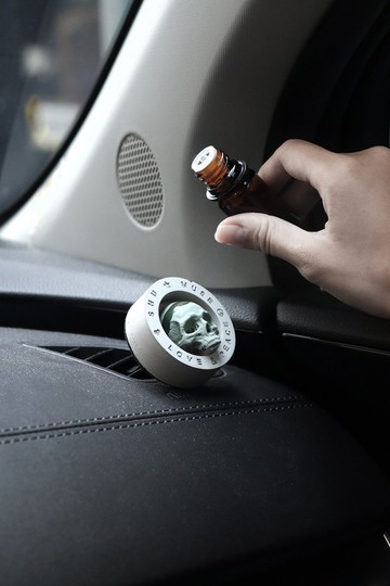 曙MUSE 骷髏車用水泥擴香 轎車 擴香石 療癒 車載香氛