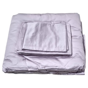 FOCA 午茶風味 60支天絲棉兩用被床包4件組  紫芋布蕾  被套 + 床墊套 + 枕套組  Queen Size