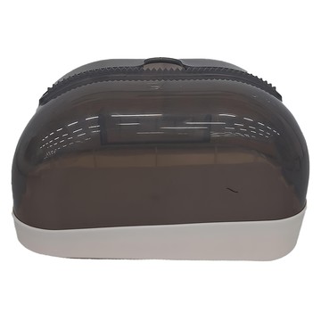 E.City 無痕免釘多功能紙巾手機置物盒 適用於化妝瓶類、飾品類、衛浴用品類  灰色  1個