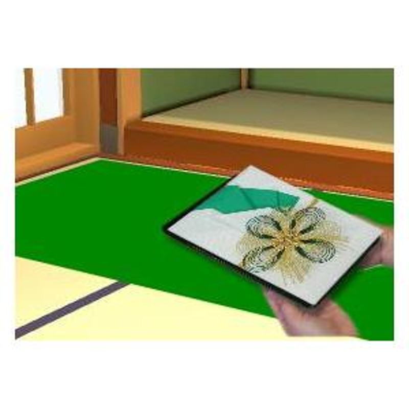 結納金だけの結納品(金封・祝儀袋)「花の舞」(Green)袋のみ 通販 LINE