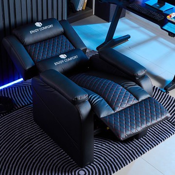 免運免稅 現貨速發 【隨意躺享】電競沙發網咖沙發網吧沙發電競椅懶人沙發單人沙發網吧太空艙舒適【PXY5012】