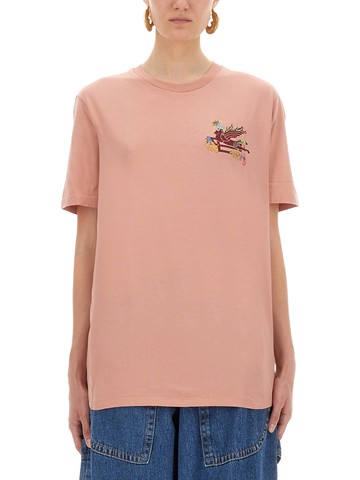 etro t-shirt with pegasus