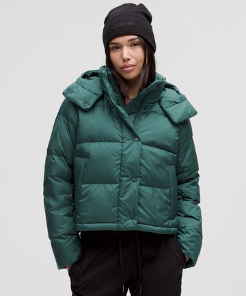 Wunder Puff 600-Down-Fill Cropped Jacket Size 0