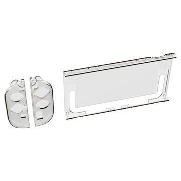 DOBE SWITCH2 主機保護殼PC + 手把套TPU  透明色  1套  TNS-51111