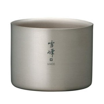 Snow Peak 【日本 】 雪峰 鈦合金雙層杯-400中型.斷熱杯.鈦杯.咖啡杯/絕對斷熱/TW-126