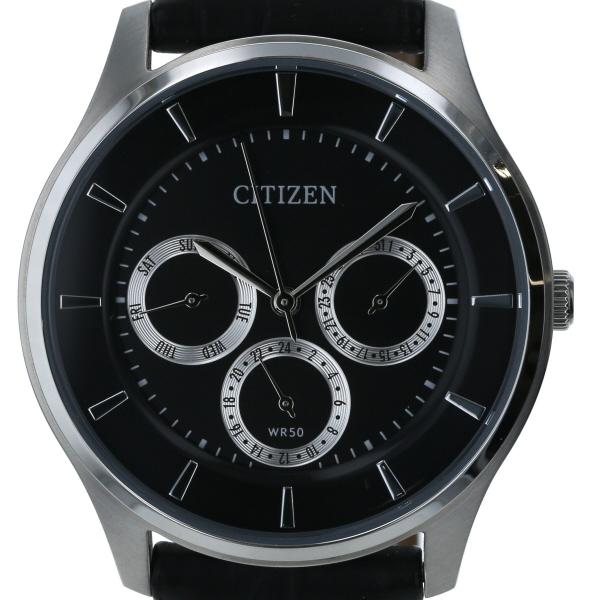 CITIZEN メンズ クロノグラフ腕時計 ブラック CITIZEN ブラック クロノグラフ 電波ソーラー腕時計 - メルカリ