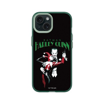 iPhone 15 Clear 憂墨綠 - Joker - 小丑與小丑女