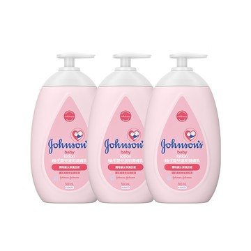 JOHNSONS 嬰兒 溫和潤膚乳500mlx3