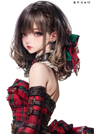 【11月新品】07-105-0114 人物貼紙 冬日女孩