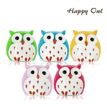Happy owl 快樂貓頭鷹護唇膏3入