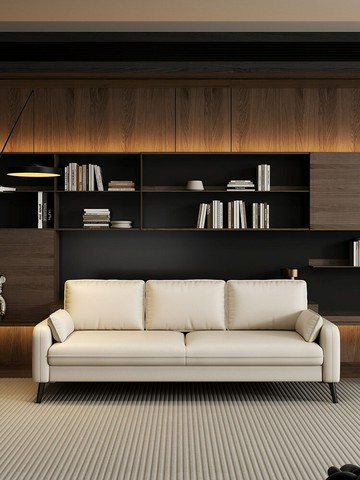 ??快速出貨?? 公司貨 輕奢客廳小戶型臥室公寓出租房服裝店休息區雙三人簡約布藝小直銷