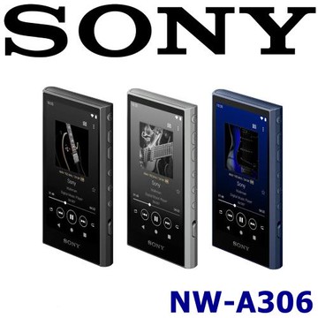 SONY NW-A306  袖珍便攜好音質 觸控螢幕音樂隨身聽  公司貨保固12+6個月