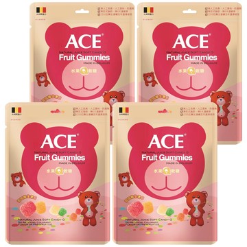 ACE 水果Q軟糖  240g  4包