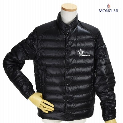 モンクレール 岡田将生着用希少ライダースダウンジャケット 白 MONCLER