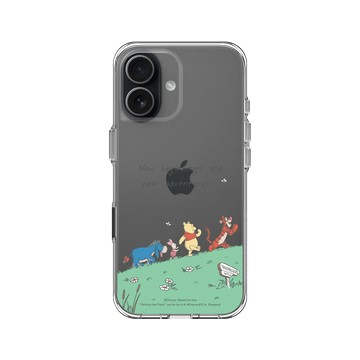 iPhone 17 Clear Case（相機按鈕） 透明 - 迪士尼-小熊維尼 Disney Winnie The Pooh - 與朋友一起冒險