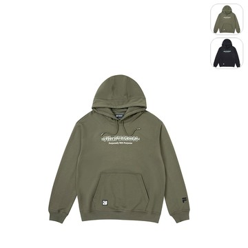【FILA】中性 連帽T恤-橄欖綠 1TEY-5857-DG