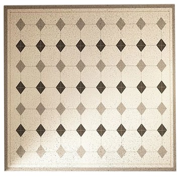 玄關絲圈地墊  40 x 60cm  巴黎公館 棕色  1個