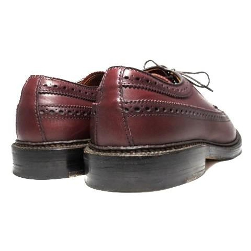 良品 ALDEN オールデン ウイングチップ 97742 TASSELS別注 バリー フルブローグ バーガンディ US6.5D 24.5cm 箱付 シューズ 中古 10002114 | LINEショッピング