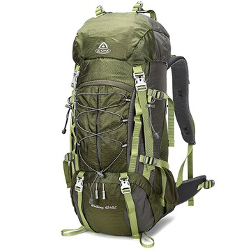 後背包 戶外登山包 徒步後背包 登山背包 戶外徒步旅行露營懸浮背負防水雙肩背包50l大容量專業登山包